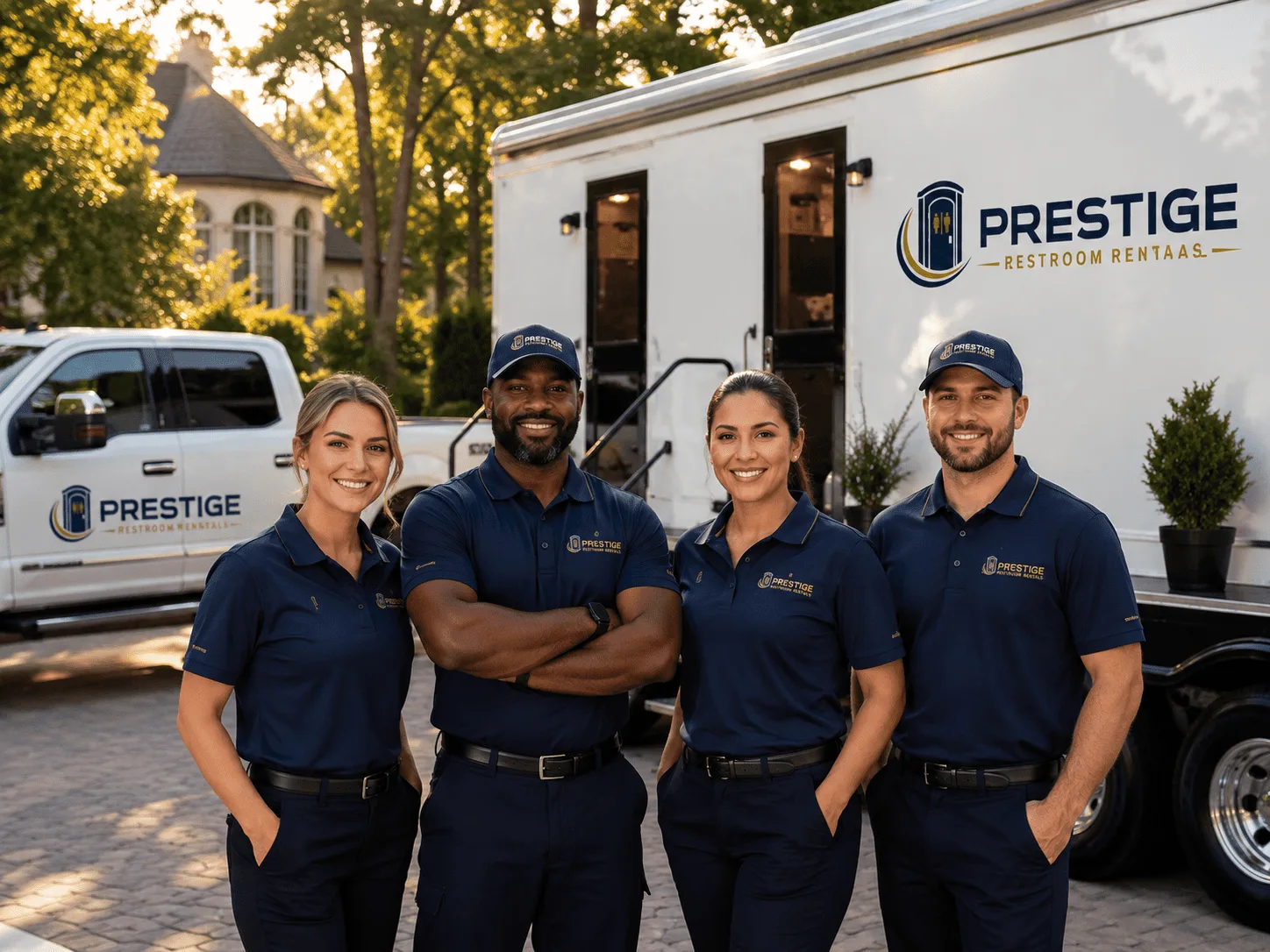 Trusted Luxury Portable Restrooms company in Bruce, WI